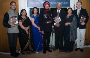 Far Left Alpesh Patel, Centre: Resham Singh Sandhu, Pramod & Jasu Thakkar & SRD