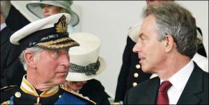 Prince Charles and Tony Blair